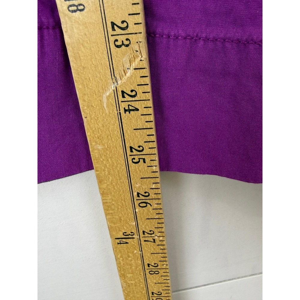 Maeve Wide-Leg Cropped Pants in Bright Magenta - Picture 10 of 13